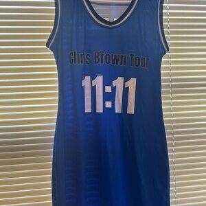 Chris Brown 11:11 Tour Jersey Dress